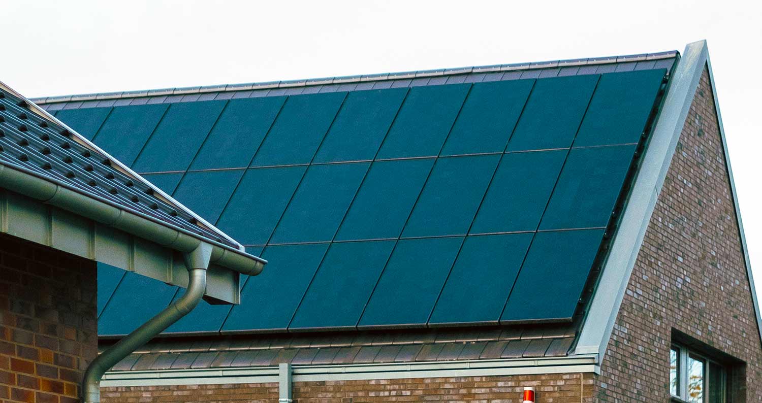 Solar Panel installation on family home